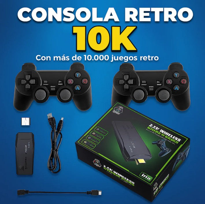 Consola Retro Game Master 10K